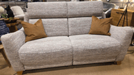 Large Sofa with Power Headrest
