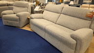 3 Seater Sofa and Power Recliner with Heated Seats