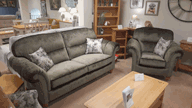 3 Seater Sofa and Chair
