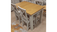 Extending Table and 4 Chairs