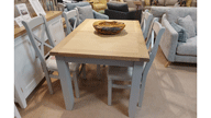 Extending Table and 4 Chairs