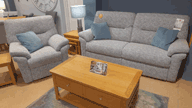 3 Seater Sofa and Power Reclining Chair