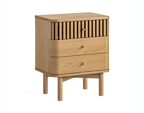 3 Drawer Bedside
