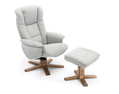 Reclining Chair and Stool