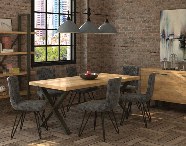 Small Dining Table & 4 Dining Chairs