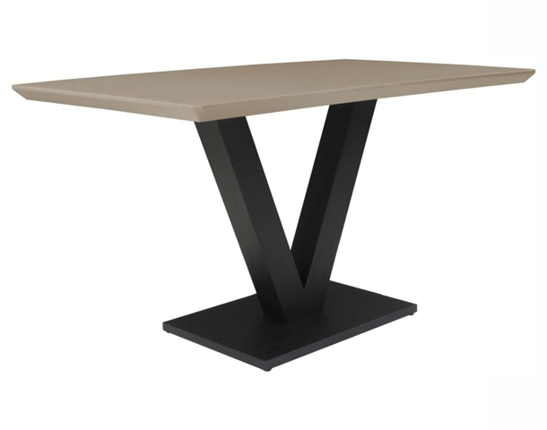 Dining Table - Cappuccino Gloss Finish