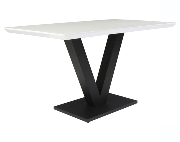 Dining Table - White Gloss Finish