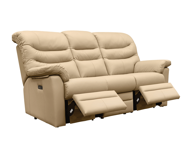 3 Seater Double Recliner Sofa