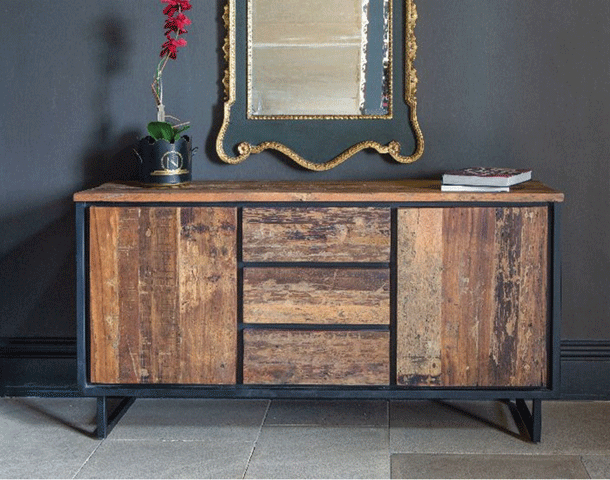 3 Drawer 2 Door Sideboard